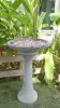 Product image 4 of the product “Merapi - pedestal, tapered, smooth, Ø 28cm, 70cm H | cast stone ”
